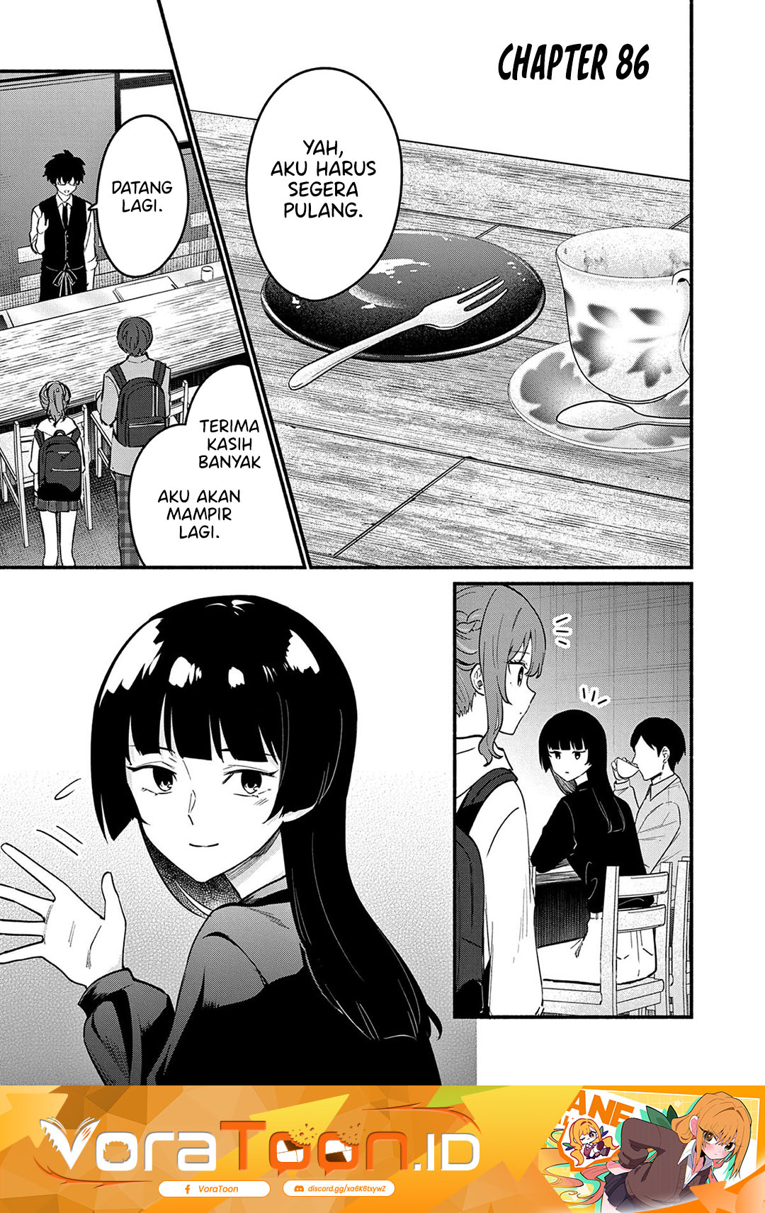 Shiotaiou no Sato-san ga Ore ni dake Amai Chapter 86 - Page 2