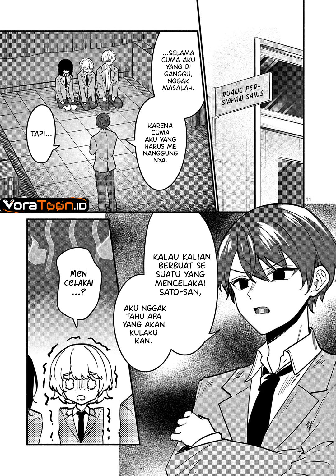 Shiotaiou no Sato-san ga Ore ni dake Amai Chapter 87 - Page 12