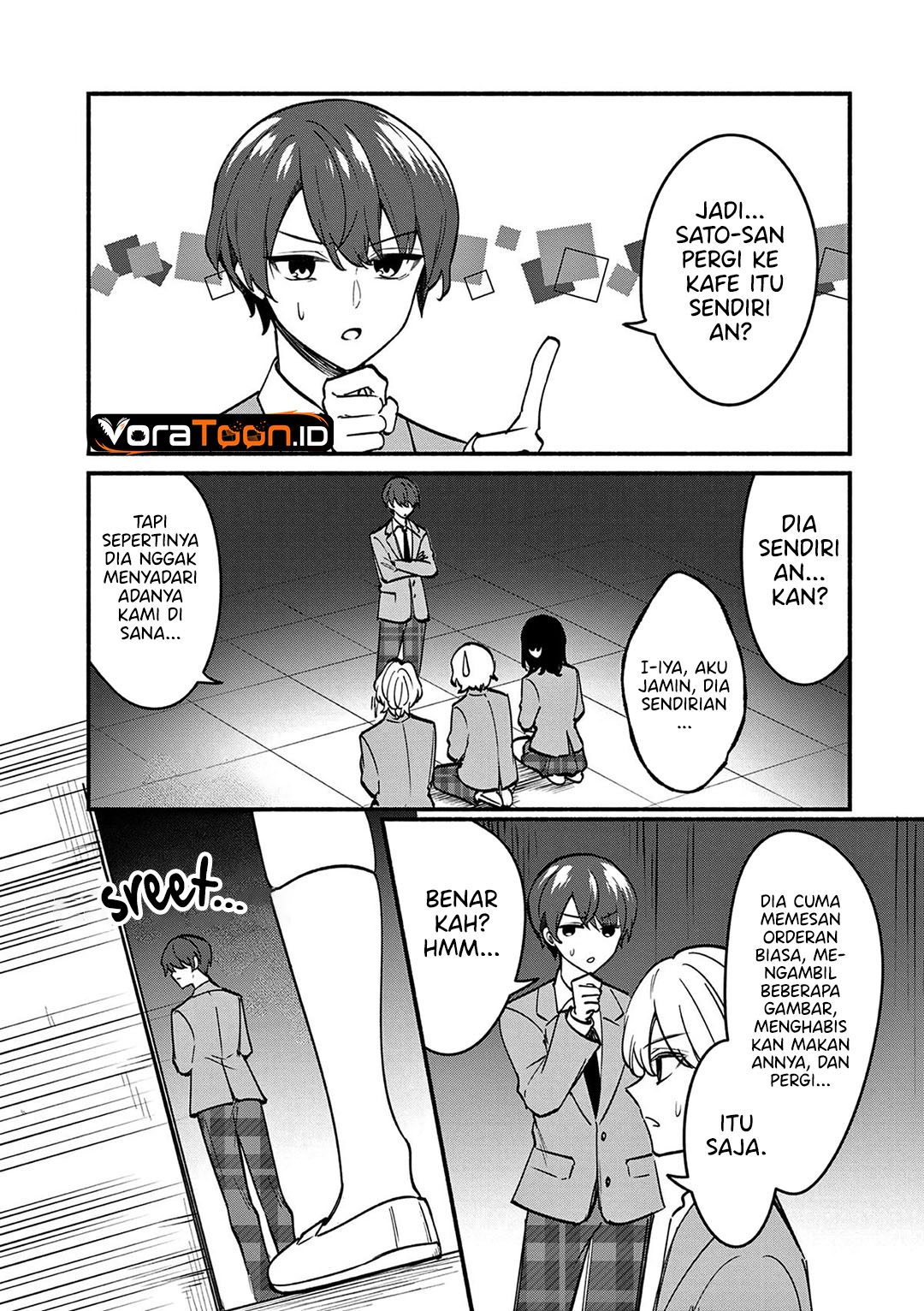 Shiotaiou no Sato-san ga Ore ni dake Amai Chapter 87 - Page 17