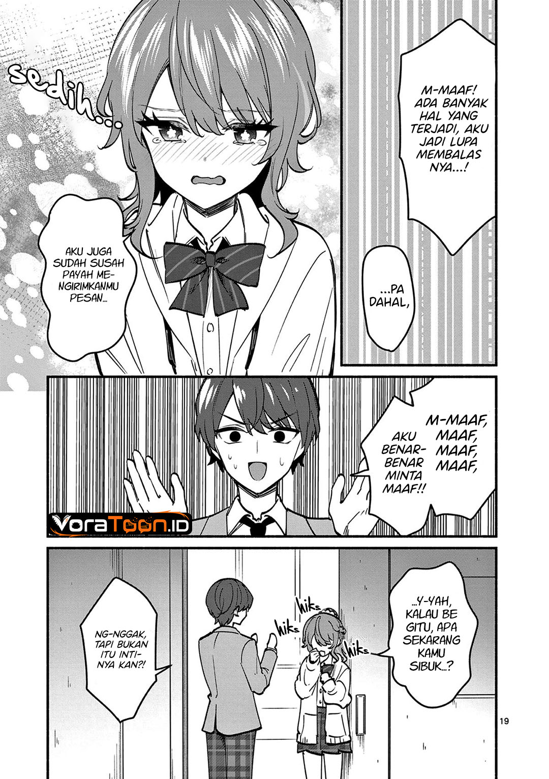 Shiotaiou no Sato-san ga Ore ni dake Amai Chapter 87 - Page 20
