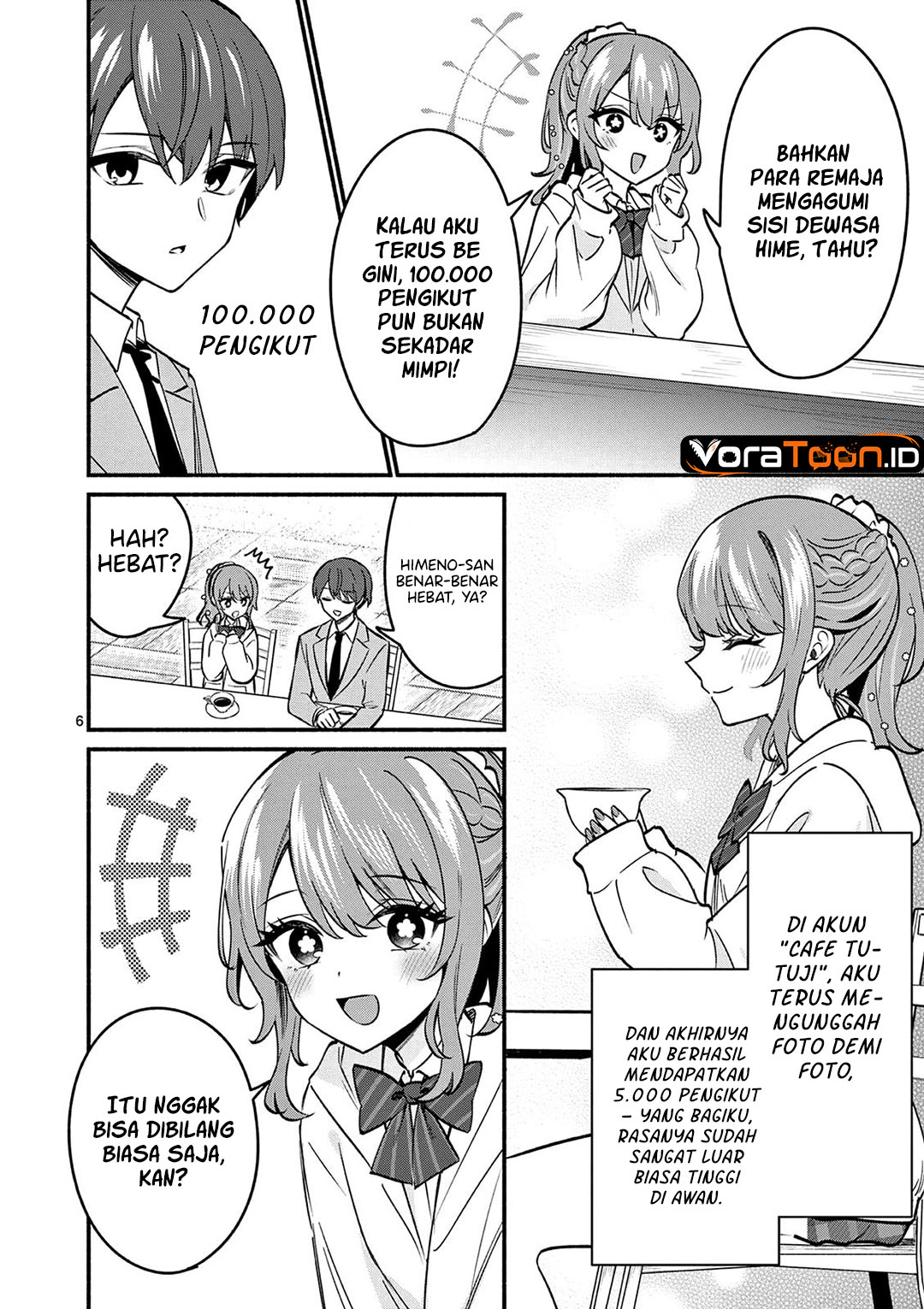 Shiotaiou no Sato-san ga Ore ni dake Amai Chapter 88 - Page 7