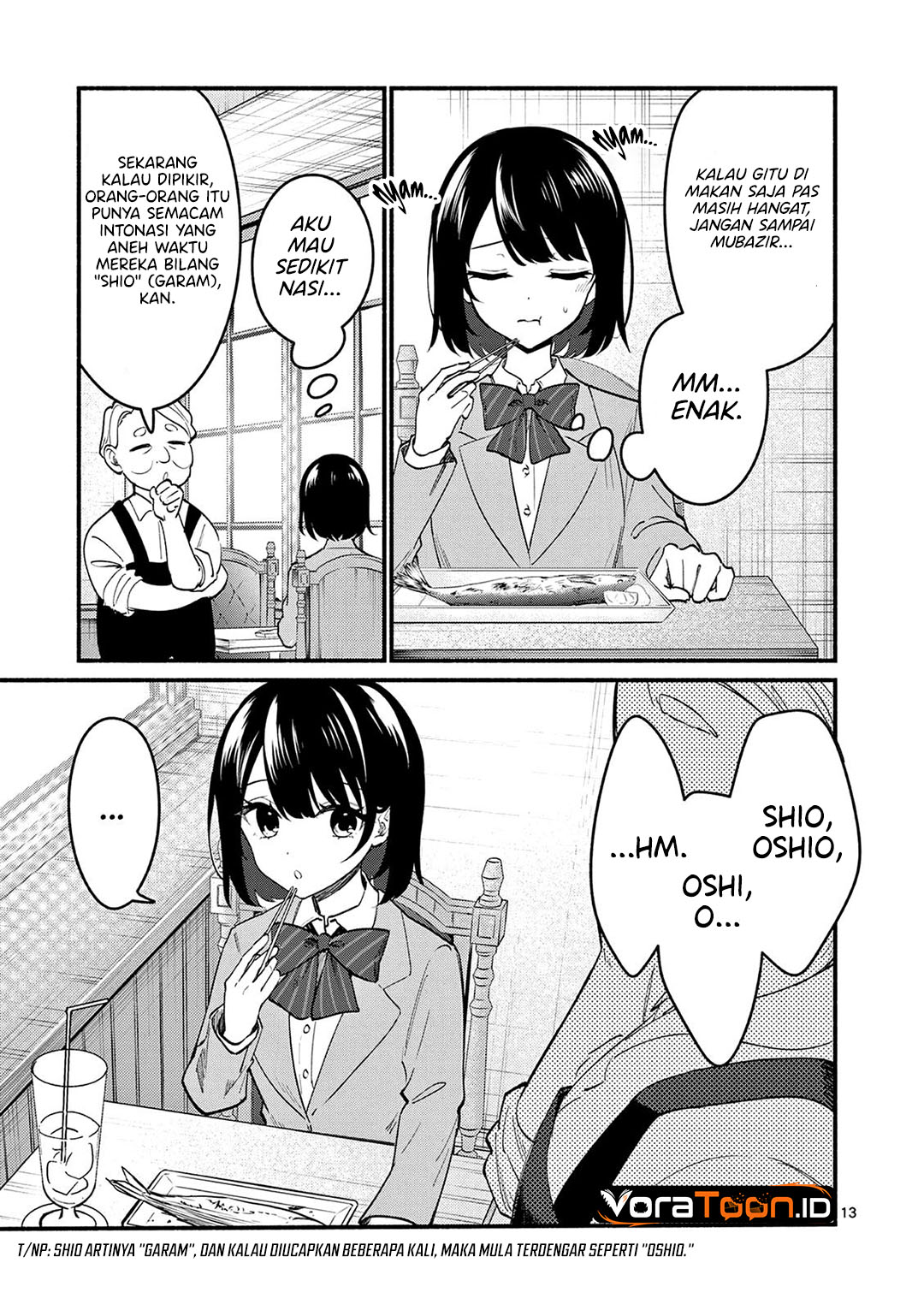 Shiotaiou no Sato-san ga Ore ni dake Amai Chapter 89 - Page 14