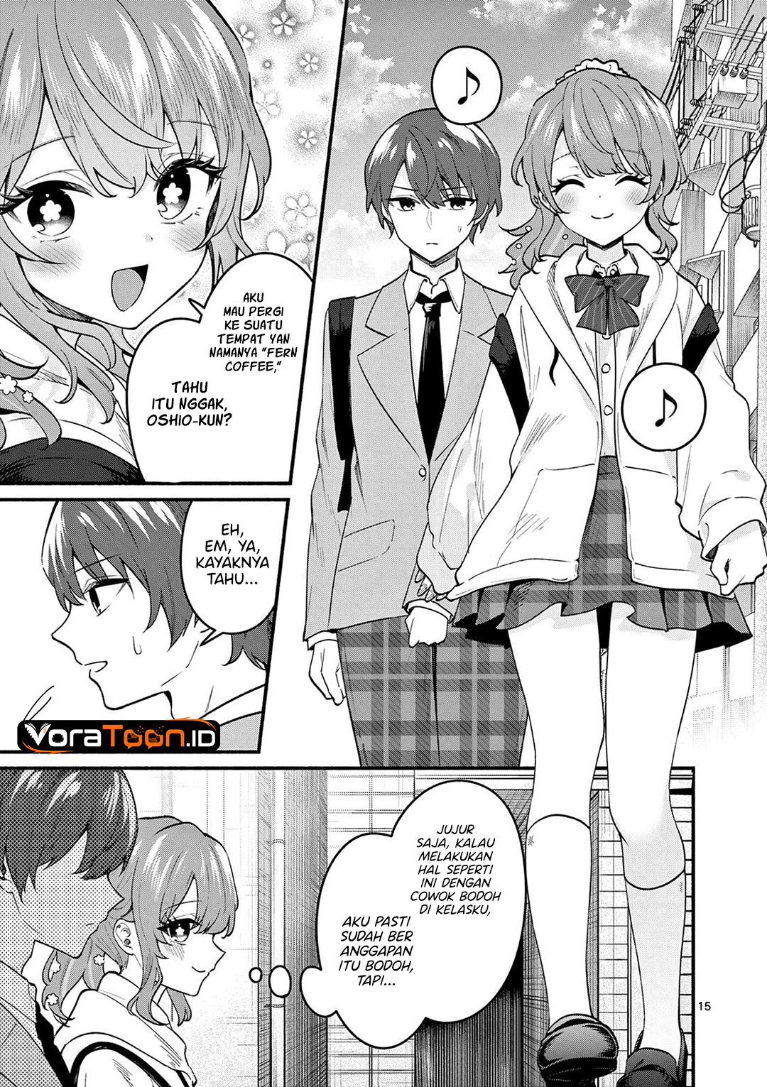 Shiotaiou no Sato-san ga Ore ni dake Amai Chapter 89 - Page 16