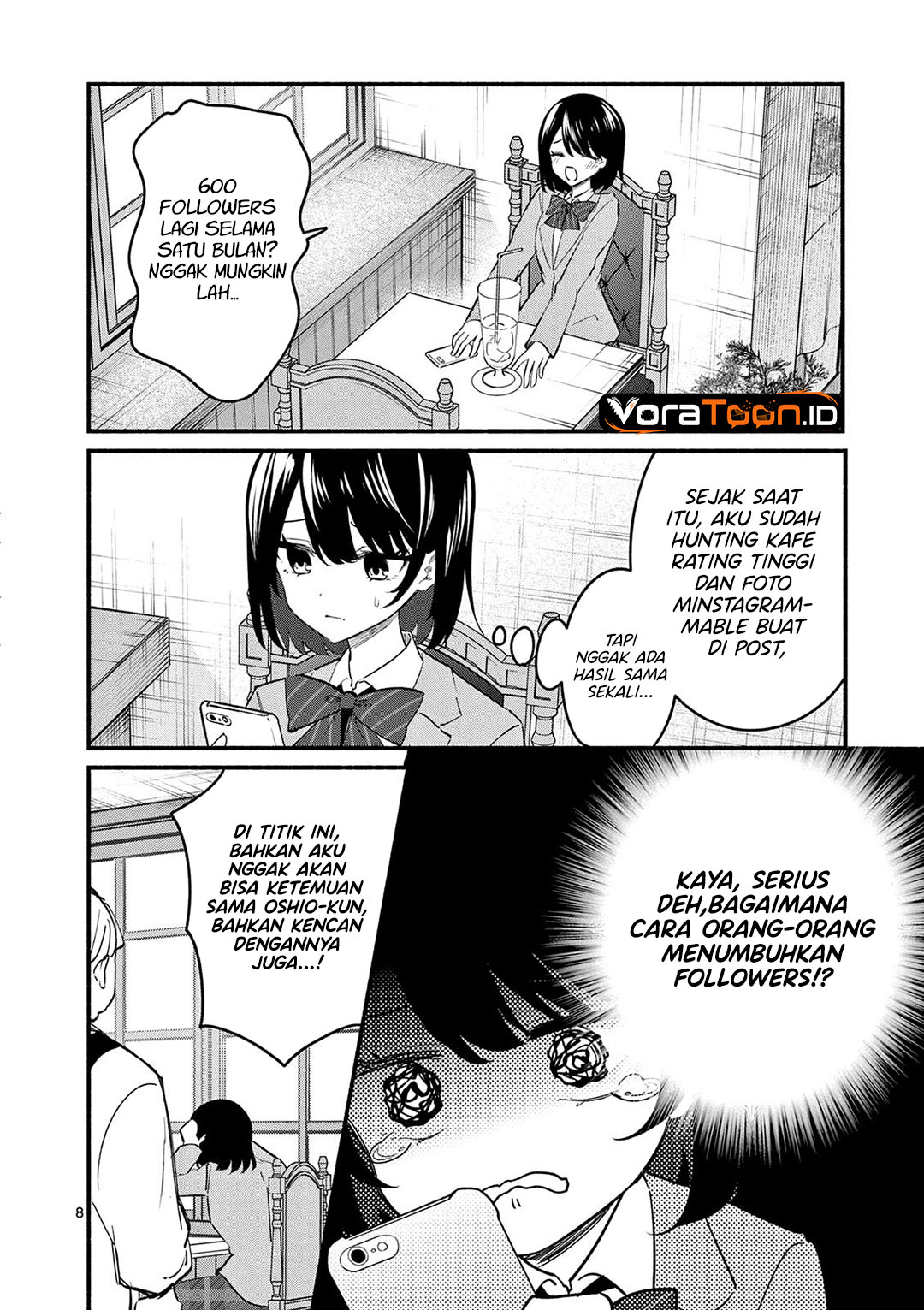 Shiotaiou no Sato-san ga Ore ni dake Amai Chapter 89 - Page 9
