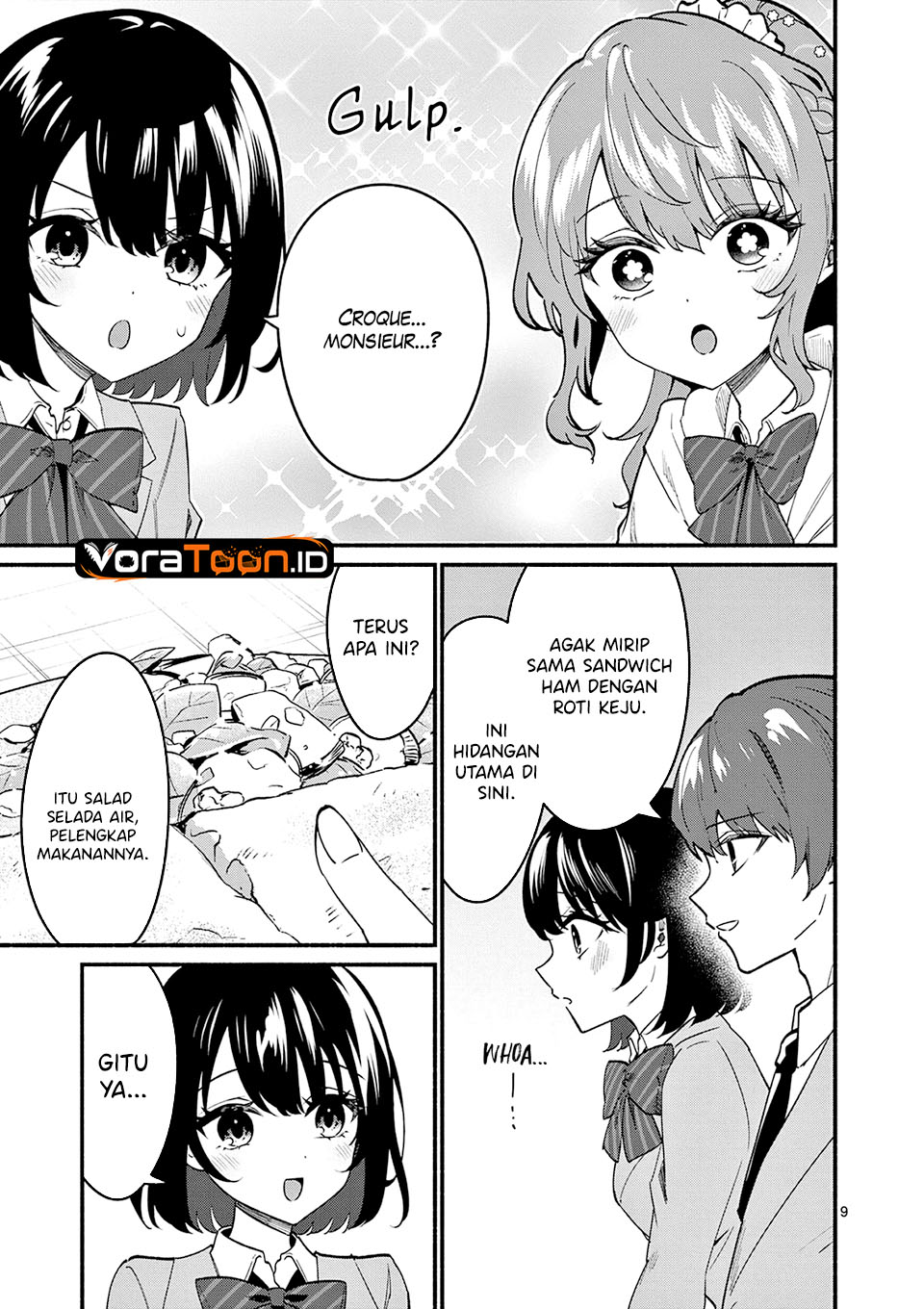Shiotaiou no Sato-san ga Ore ni dake Amai Chapter 90 - Page 10