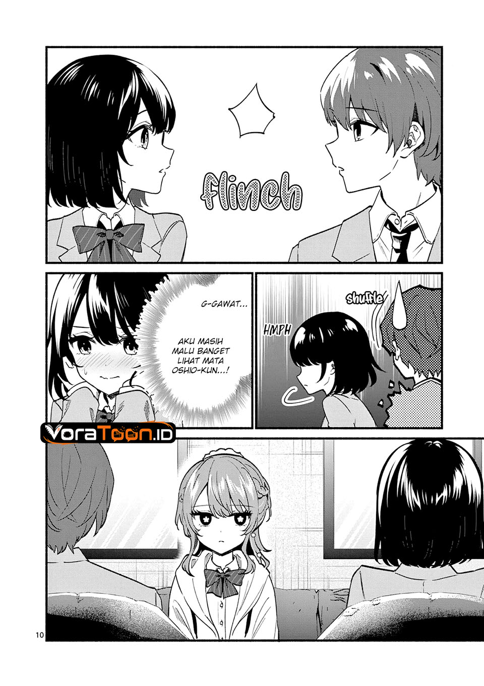 Shiotaiou no Sato-san ga Ore ni dake Amai Chapter 90 - Page 11