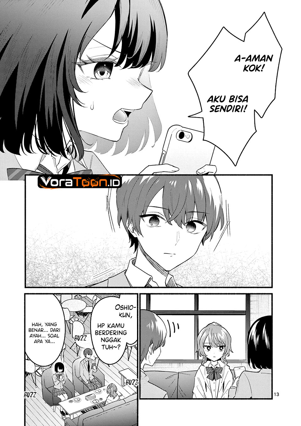 Shiotaiou no Sato-san ga Ore ni dake Amai Chapter 90 - Page 14