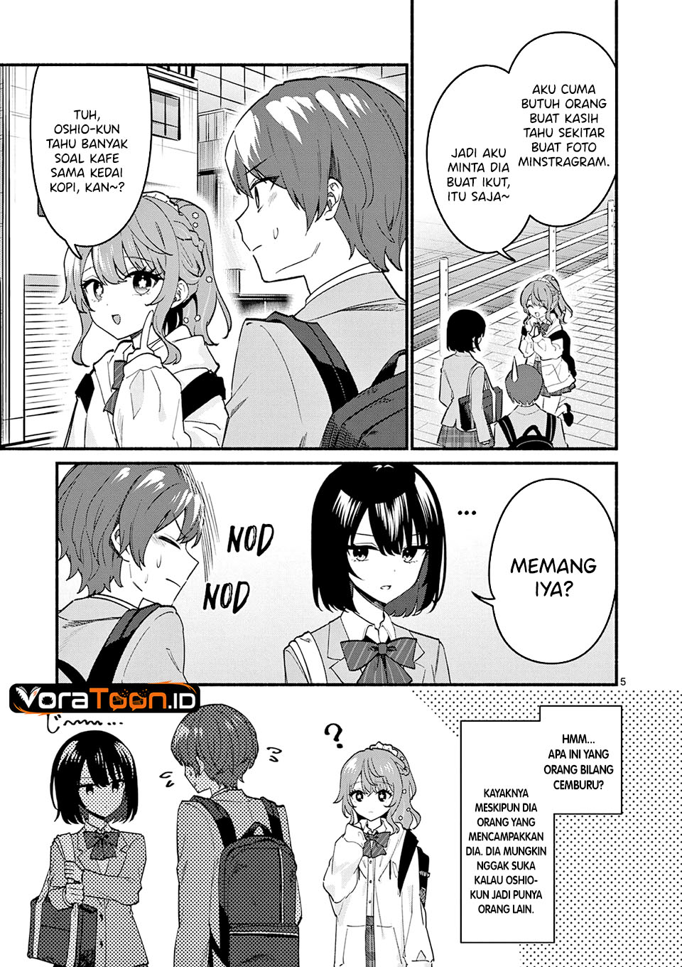 Shiotaiou no Sato-san ga Ore ni dake Amai Chapter 90 - Page 6