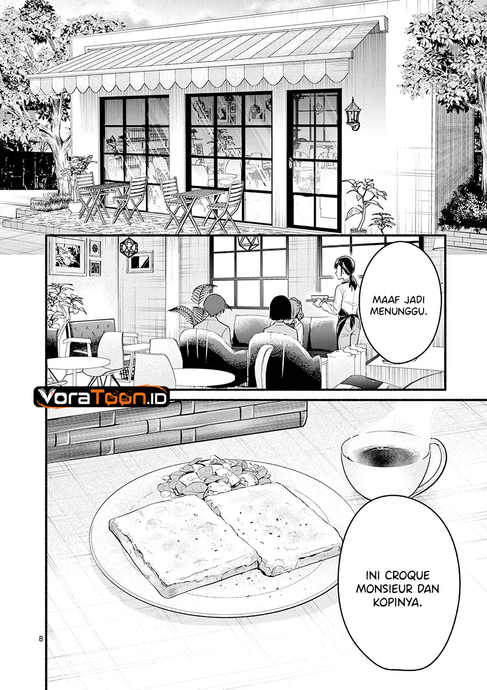 Shiotaiou no Sato-san ga Ore ni dake Amai Chapter 90 - Page 9
