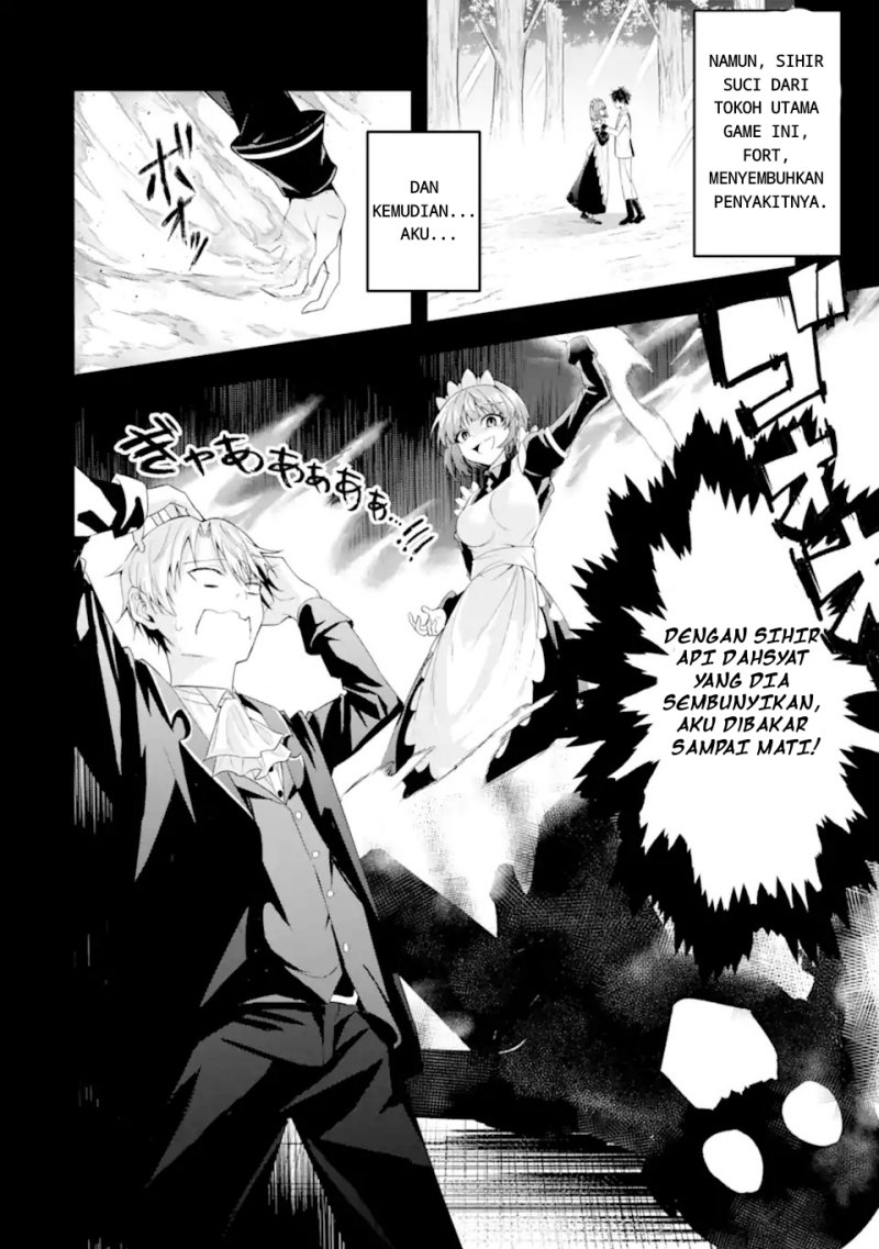 Baca Shokei Flag No Akuyaku Kizoku Ni Tensei Shitaga, Shinitakunainode Yami Maho Wo Kiwamete Heroine Tachi Wo Sukuimasu Byojakuna Heroine Wo Care Shitara Naze Ka Ore Ga Dekiai Sareta Ken - Chapter 1.1 halaman 13