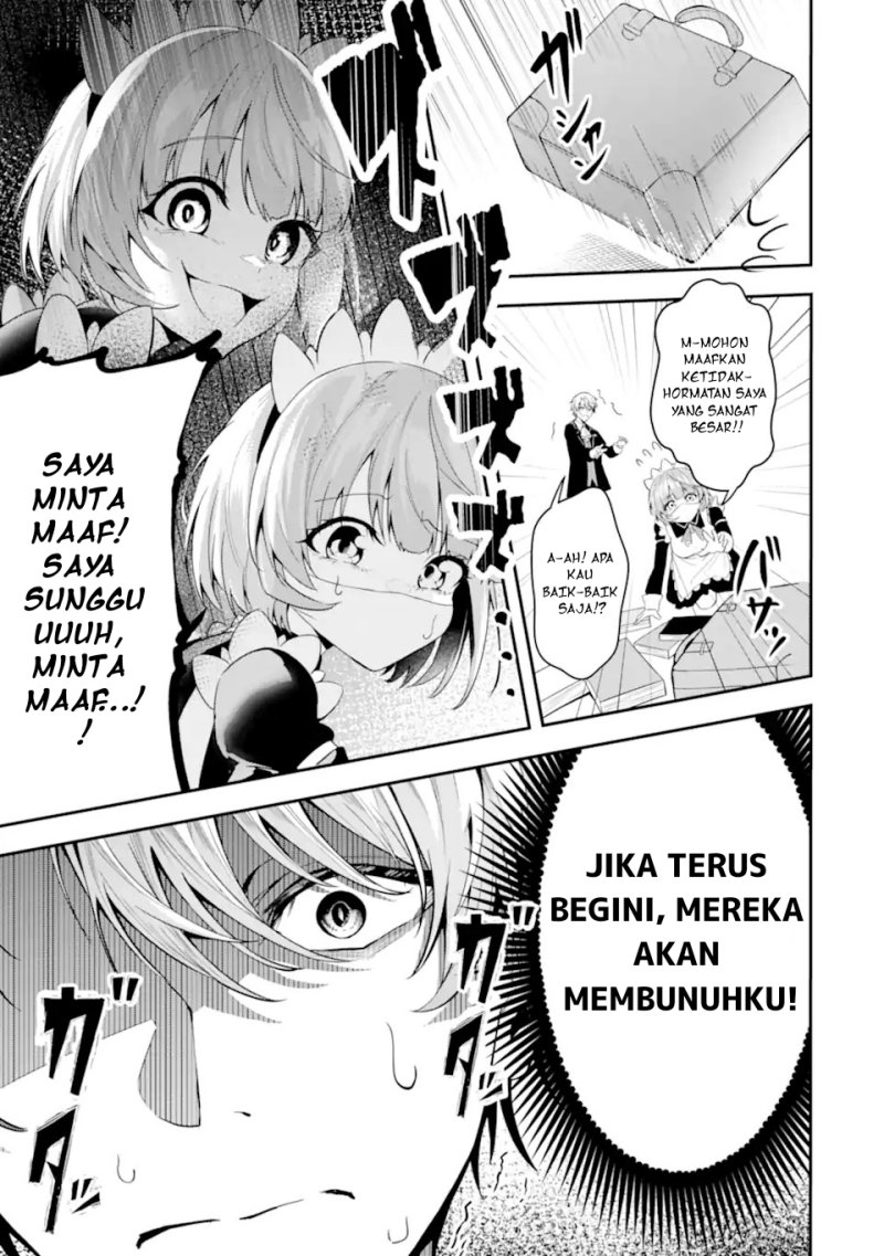 Baca Shokei Flag No Akuyaku Kizoku Ni Tensei Shitaga, Shinitakunainode Yami Maho Wo Kiwamete Heroine Tachi Wo Sukuimasu Byojakuna Heroine Wo Care Shitara Naze Ka Ore Ga Dekiai Sareta Ken - Chapter 1.1 halaman 14