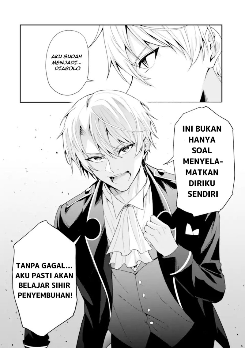 Baca Shokei Flag No Akuyaku Kizoku Ni Tensei Shitaga, Shinitakunainode Yami Maho Wo Kiwamete Heroine Tachi Wo Sukuimasu Byojakuna Heroine Wo Care Shitara Naze Ka Ore Ga Dekiai Sareta Ken - Chapter 1.1 halaman 25