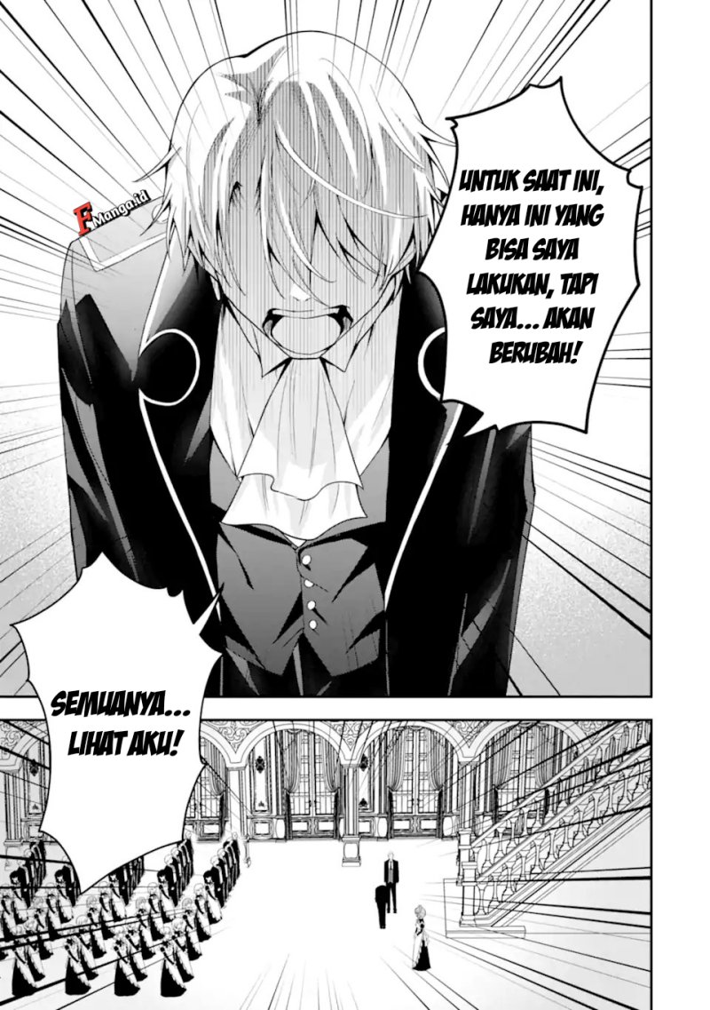 Baca Shokei Flag No Akuyaku Kizoku Ni Tensei Shitaga, Shinitakunainode Yami Maho Wo Kiwamete Heroine Tachi Wo Sukuimasu Byojakuna Heroine Wo Care Shitara Naze Ka Ore Ga Dekiai Sareta Ken - Chapter 1.1 halaman 32