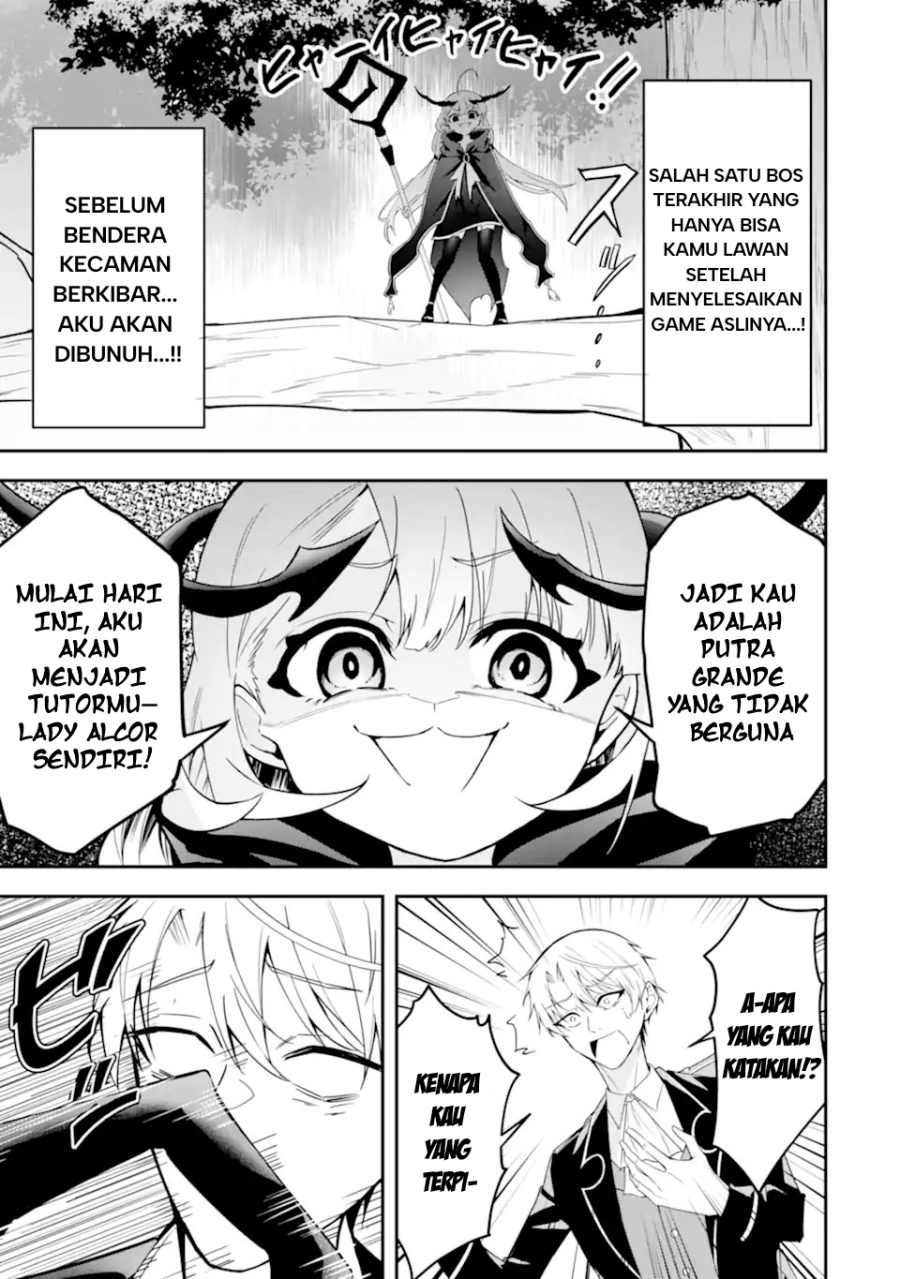 Baca Shokei Flag No Akuyaku Kizoku Ni Tensei Shitaga, Shinitakunainode Yami Maho Wo Kiwamete Heroine Tachi Wo Sukuimasu Byojakuna Heroine Wo Care Shitara Naze Ka Ore Ga Dekiai Sareta Ken - Chapter 1.2 halaman 13