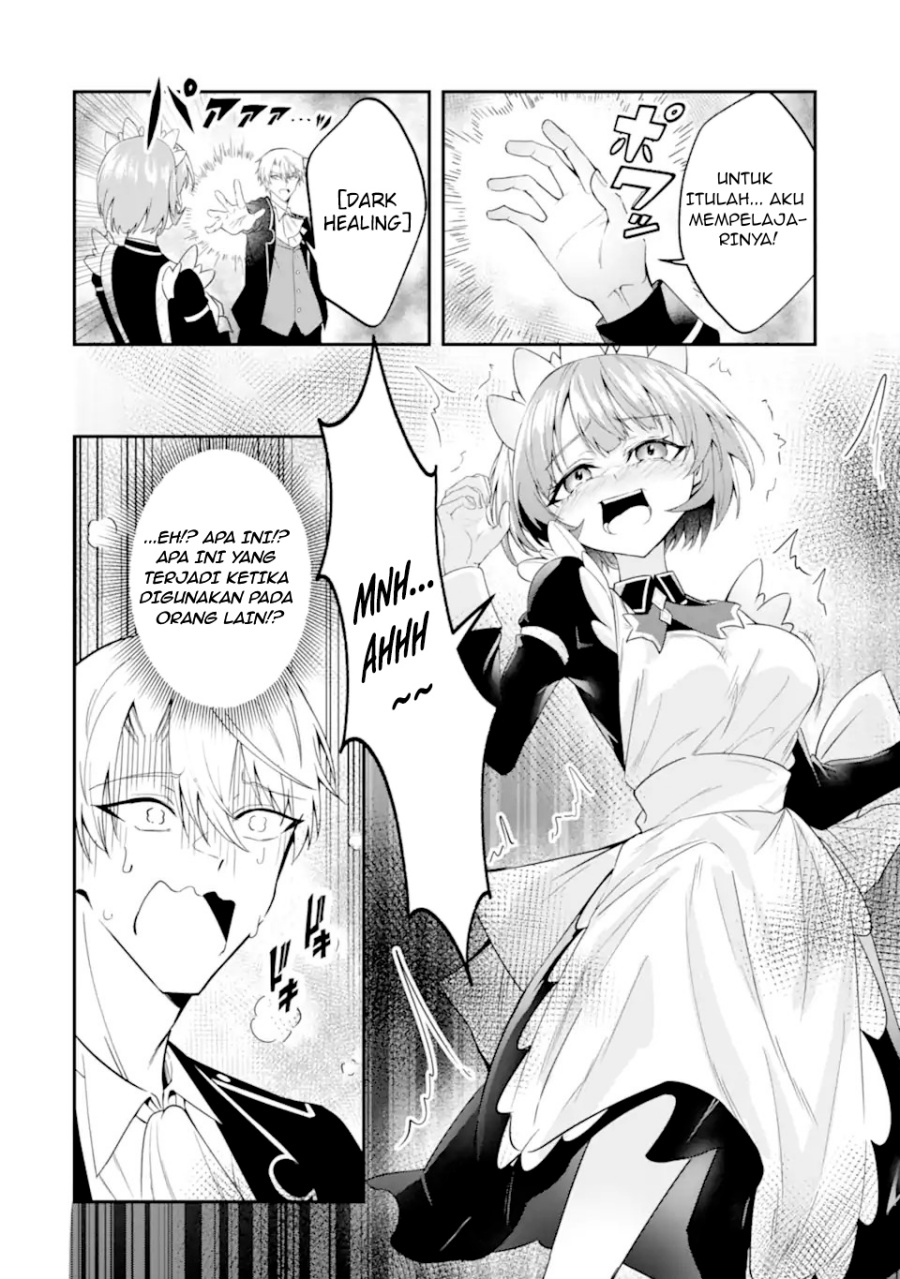 Baca Shokei Flag No Akuyaku Kizoku Ni Tensei Shitaga, Shinitakunainode Yami Maho Wo Kiwamete Heroine Tachi Wo Sukuimasu Byojakuna Heroine Wo Care Shitara Naze Ka Ore Ga Dekiai Sareta Ken - Chapter 2.2 halaman 3