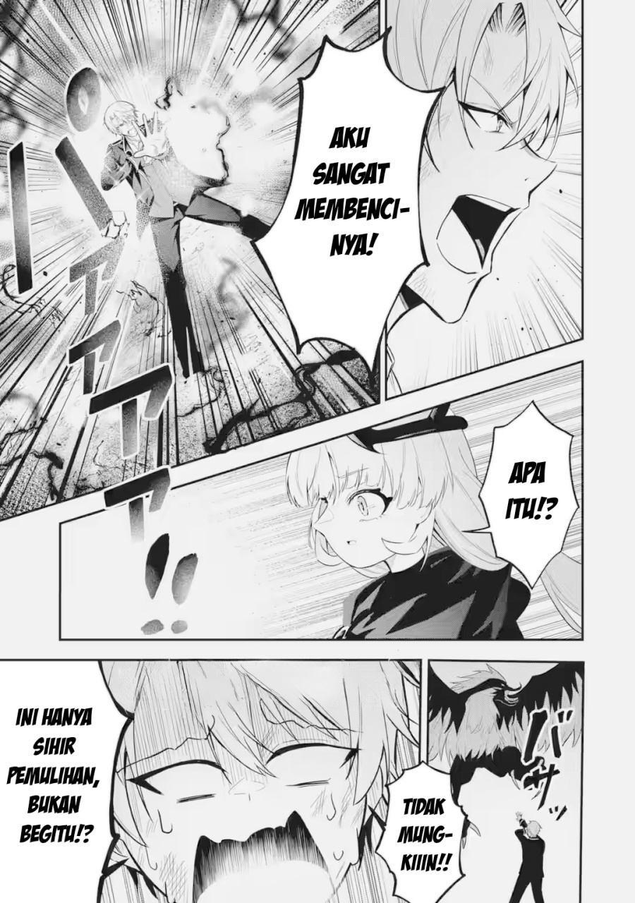 Baca Shokei Flag No Akuyaku Kizoku Ni Tensei Shitaga, Shinitakunainode Yami Maho Wo Kiwamete Heroine Tachi Wo Sukuimasu Byojakuna Heroine Wo Care Shitara Naze Ka Ore Ga Dekiai Sareta Ken - Chapter 3.1 halaman 10