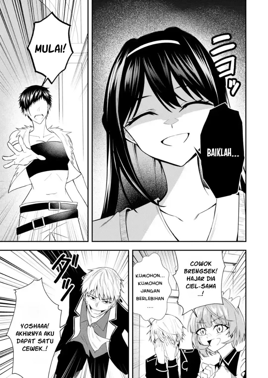 Shokei Flag No Akuyaku Kizoku Ni Tensei Shitaga, Shinitakunainode Yami Maho Wo Kiwamete Heroine Tachi Wo Sukuimasu Byojakuna Heroine Wo Care Shitara Naze Ka Ore Ga Dekiai Sareta Ken Chapter 4.2 - Page 3
