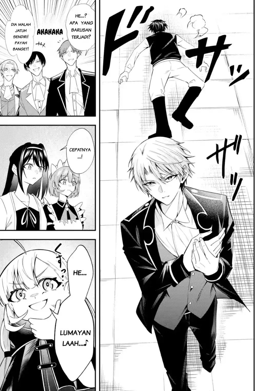 Shokei Flag No Akuyaku Kizoku Ni Tensei Shitaga, Shinitakunainode Yami Maho Wo Kiwamete Heroine Tachi Wo Sukuimasu Byojakuna Heroine Wo Care Shitara Naze Ka Ore Ga Dekiai Sareta Ken Chapter 4.3 - Page 3
