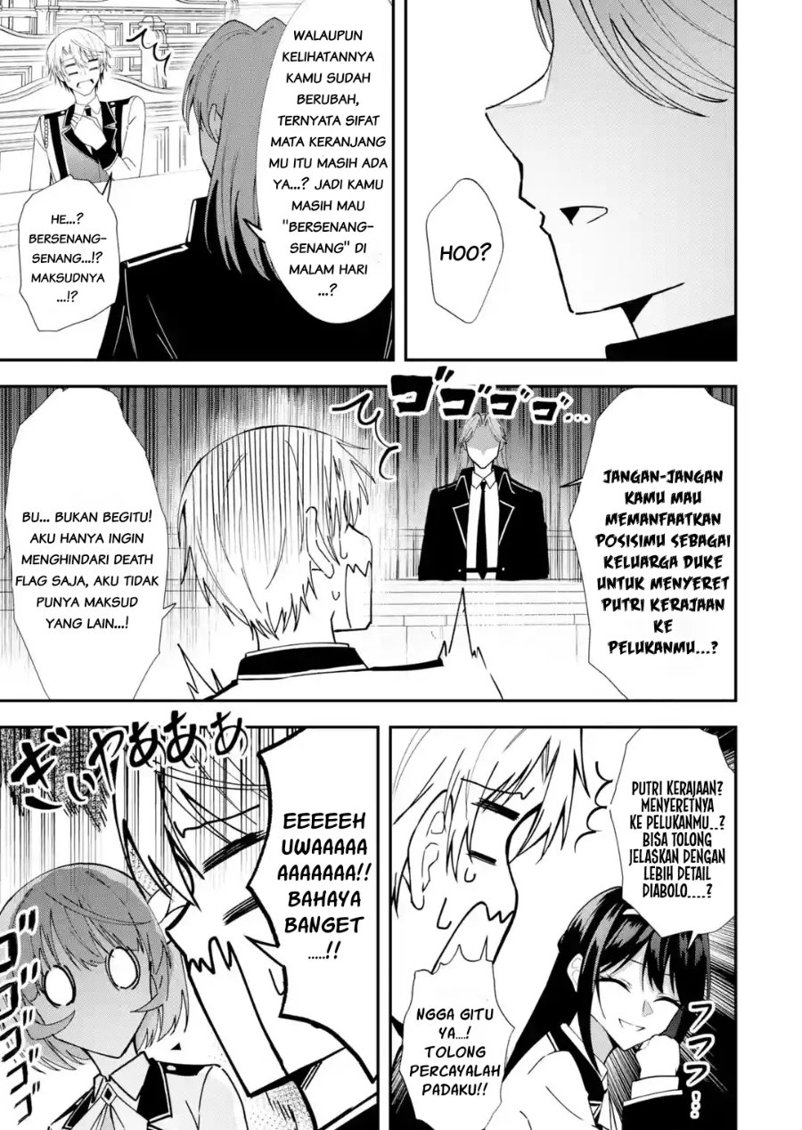 Shokei Flag No Akuyaku Kizoku Ni Tensei Shitaga, Shinitakunainode Yami Maho Wo Kiwamete Heroine Tachi Wo Sukuimasu Byojakuna Heroine Wo Care Shitara Naze Ka Ore Ga Dekiai Sareta Ken Chapter 5.1 - Page 9