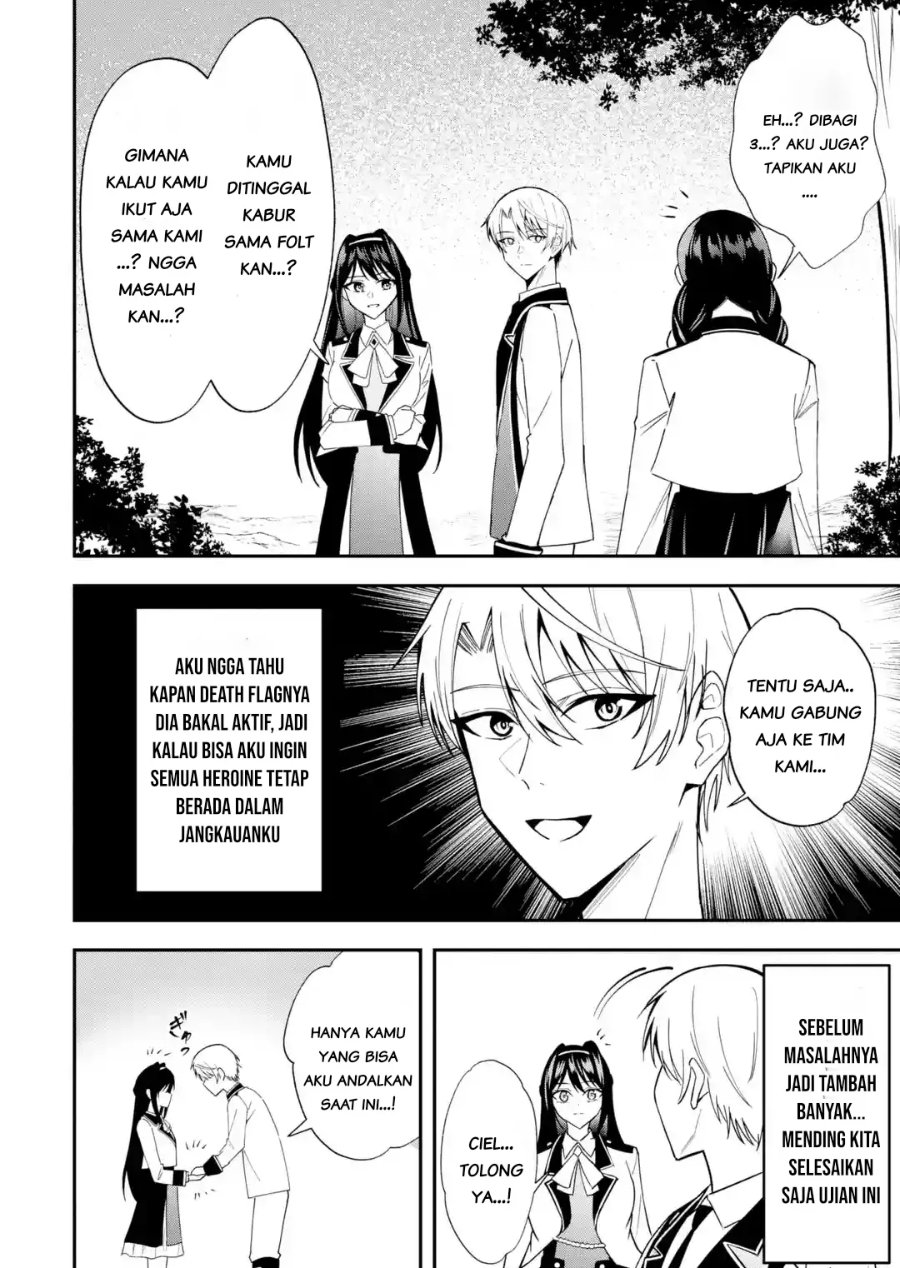 Shokei Flag No Akuyaku Kizoku Ni Tensei Shitaga, Shinitakunainode Yami Maho Wo Kiwamete Heroine Tachi Wo Sukuimasu Byojakuna Heroine Wo Care Shitara Naze Ka Ore Ga Dekiai Sareta Ken Chapter 5.3 - Page 10