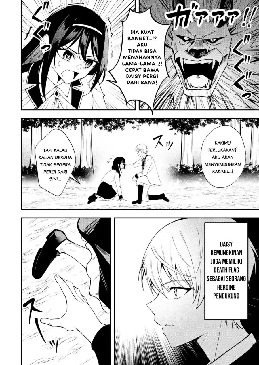 Shokei Flag No Akuyaku Kizoku Ni Tensei Shitaga, Shinitakunainode Yami Maho Wo Kiwamete Heroine Tachi Wo Sukuimasu Byojakuna Heroine Wo Care Shitara Naze Ka Ore Ga Dekiai Sareta Ken Chapter 5.3 - Page 6