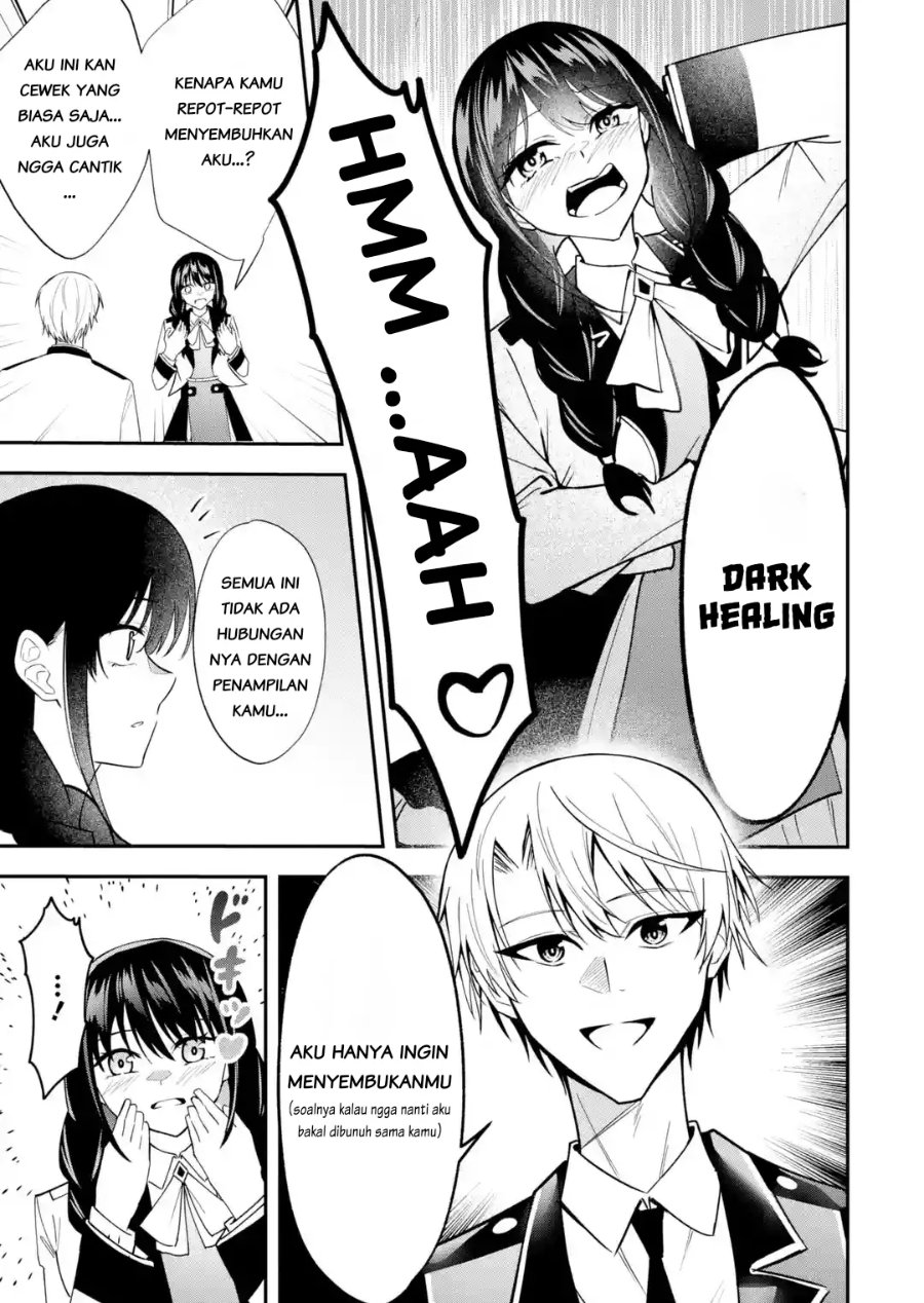 Shokei Flag No Akuyaku Kizoku Ni Tensei Shitaga, Shinitakunainode Yami Maho Wo Kiwamete Heroine Tachi Wo Sukuimasu Byojakuna Heroine Wo Care Shitara Naze Ka Ore Ga Dekiai Sareta Ken Chapter 5.3 - Page 7