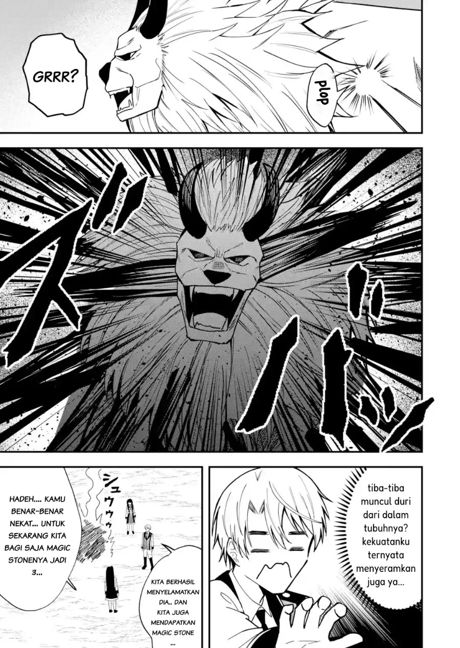 Shokei Flag No Akuyaku Kizoku Ni Tensei Shitaga, Shinitakunainode Yami Maho Wo Kiwamete Heroine Tachi Wo Sukuimasu Byojakuna Heroine Wo Care Shitara Naze Ka Ore Ga Dekiai Sareta Ken Chapter 5.3 - Page 9