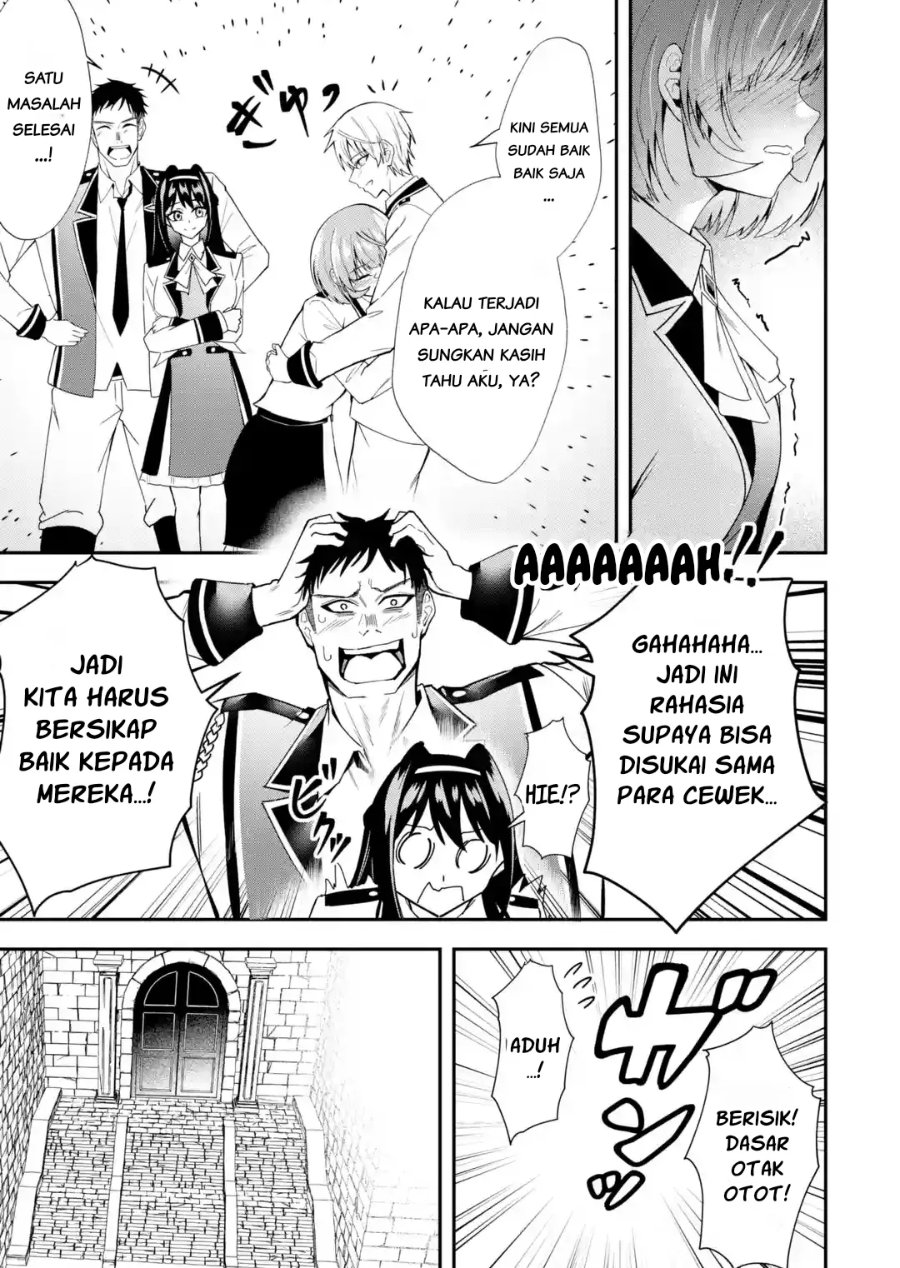 Shokei Flag No Akuyaku Kizoku Ni Tensei Shitaga, Shinitakunainode Yami Maho Wo Kiwamete Heroine Tachi Wo Sukuimasu Byojakuna Heroine Wo Care Shitara Naze Ka Ore Ga Dekiai Sareta Ken Chapter 6.3 - Page 3