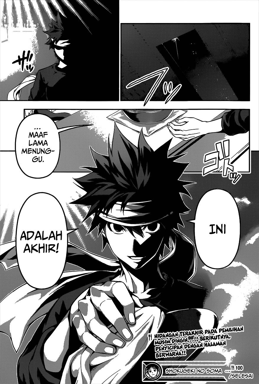 Baca Shokugeki no Souma Etoile - Chapter 100 halaman 17