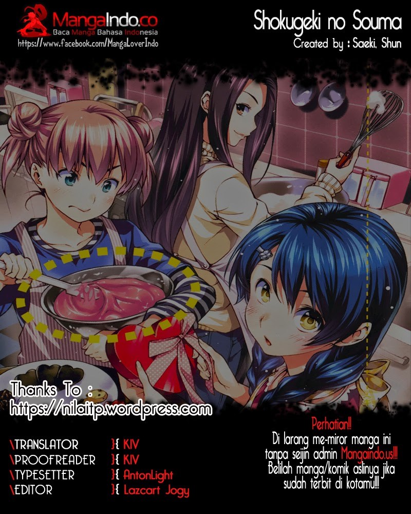 Baca Shokugeki no Souma Etoile - Chapter 107 halaman 1