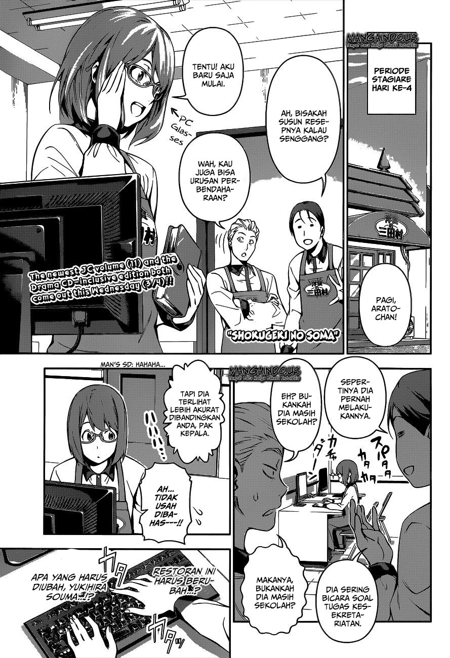 Baca Shokugeki no Souma Etoile - Chapter 108 halaman 2
