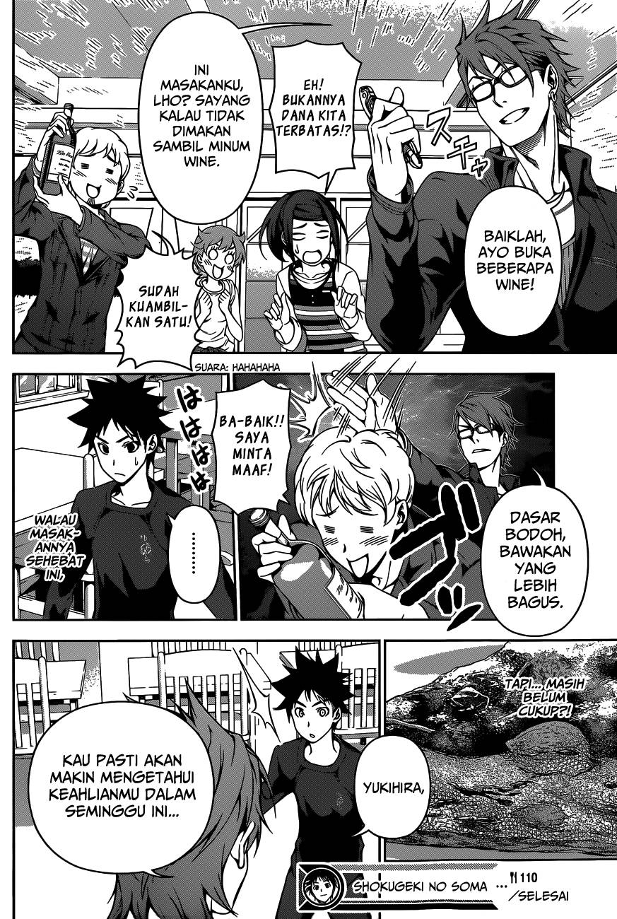 Baca Shokugeki no Souma Etoile - Chapter 110 halaman 19