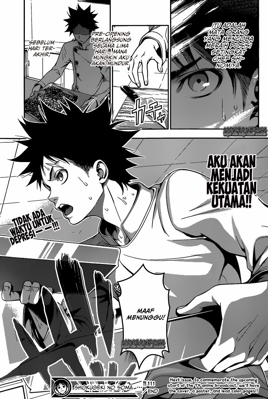 Baca Shokugeki no Souma Etoile - Chapter 111 halaman 19