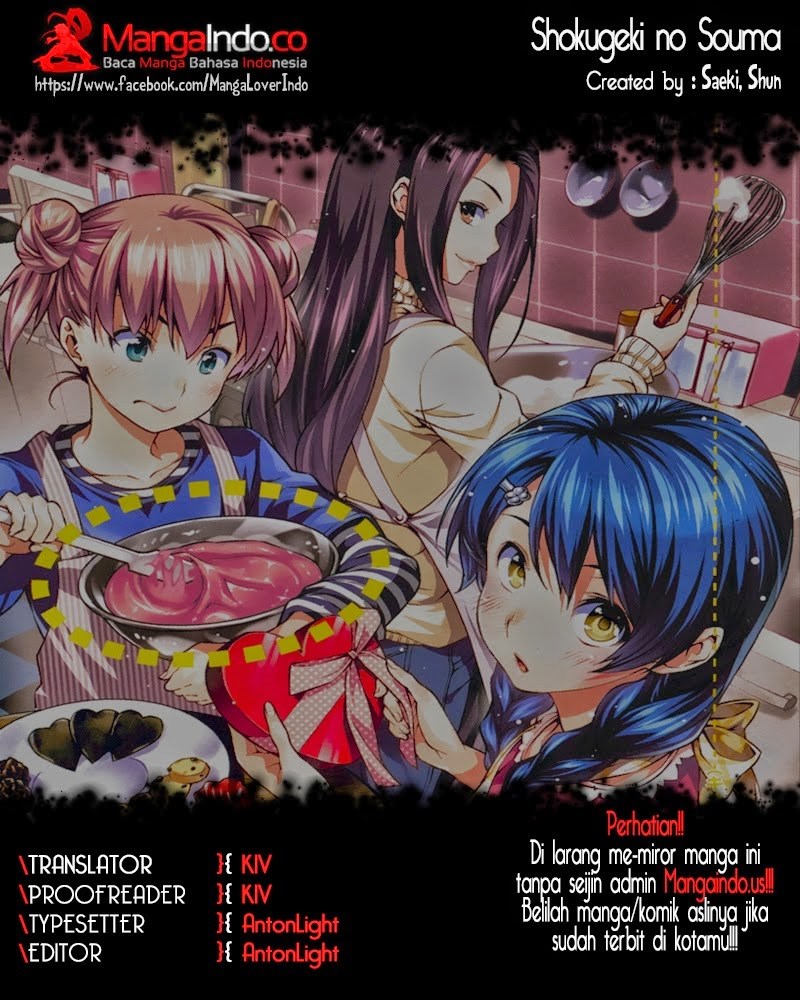 Baca Shokugeki no Souma Etoile - Chapter 113 halaman 1