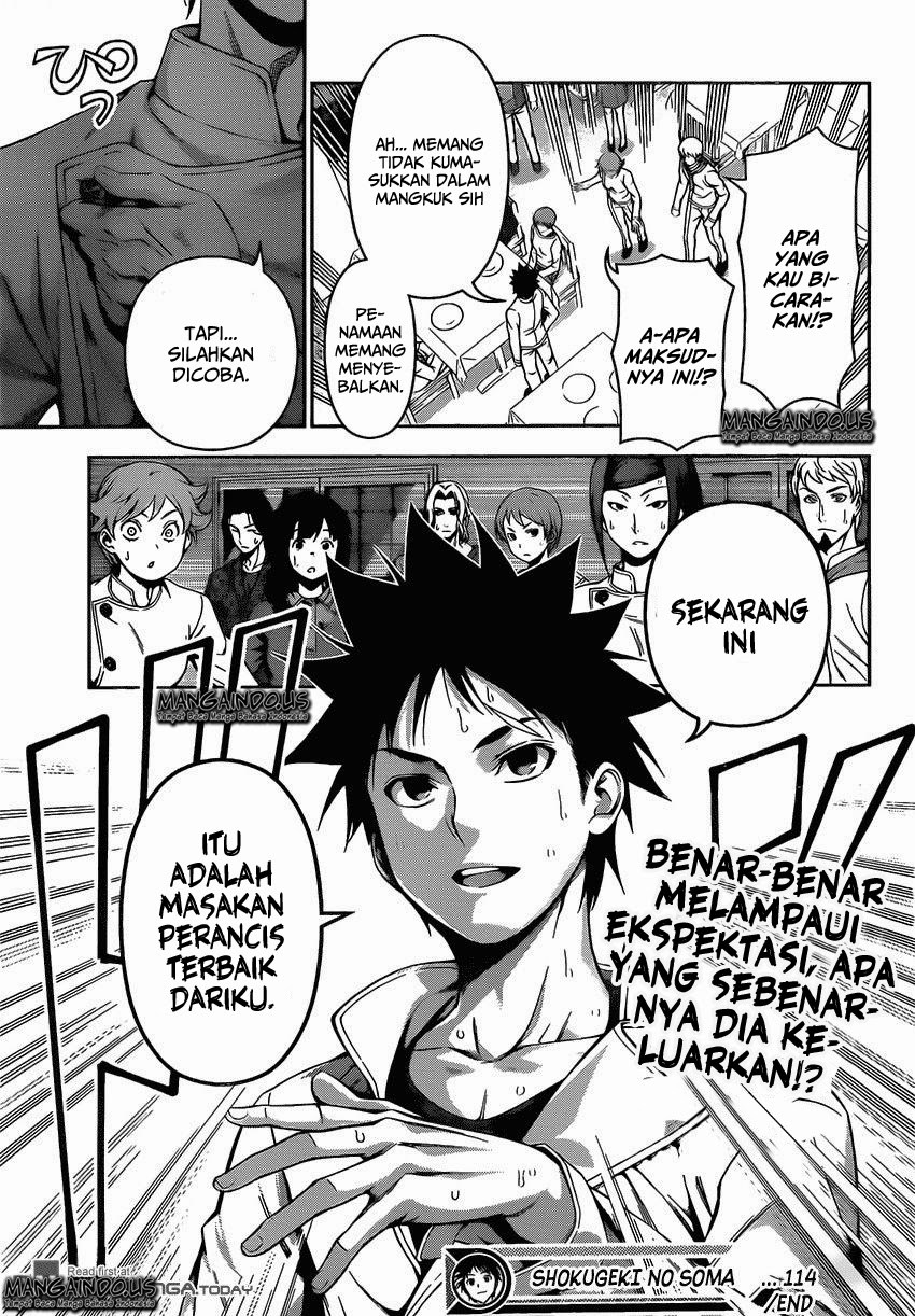 Baca Shokugeki no Souma Etoile - Chapter 114 halaman 17