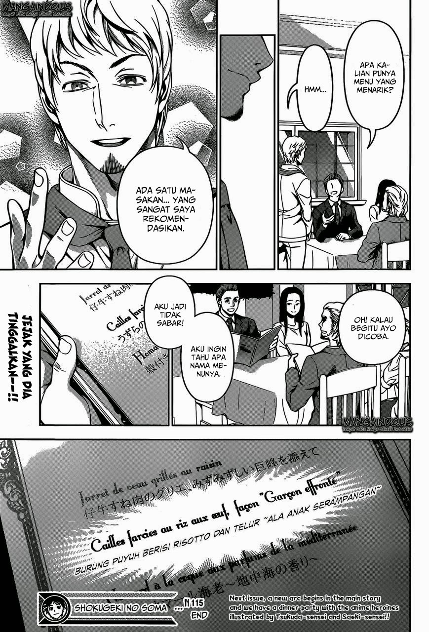 Baca Shokugeki no Souma Etoile - Chapter 115 halaman 19
