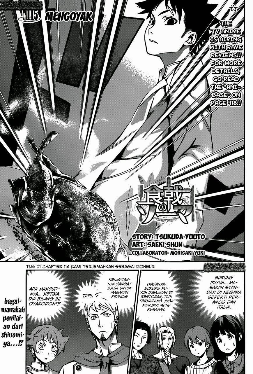 Baca Shokugeki no Souma Etoile - Chapter 115 halaman 2