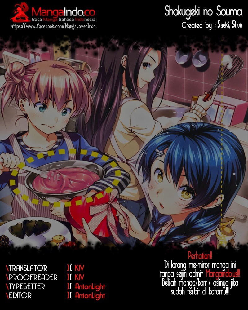 Baca Shokugeki no Souma Etoile - Chapter 116 halaman 1