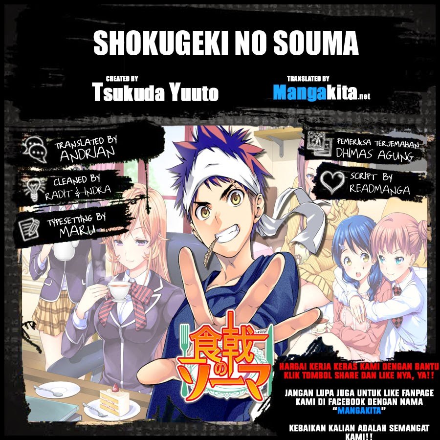 Baca Shokugeki no Souma Etoile - Chapter 117 halaman 1
