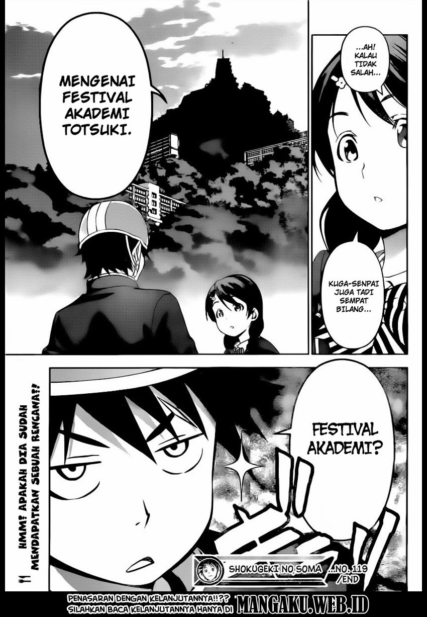 Baca Shokugeki no Souma Etoile - Chapter 119 halaman 18