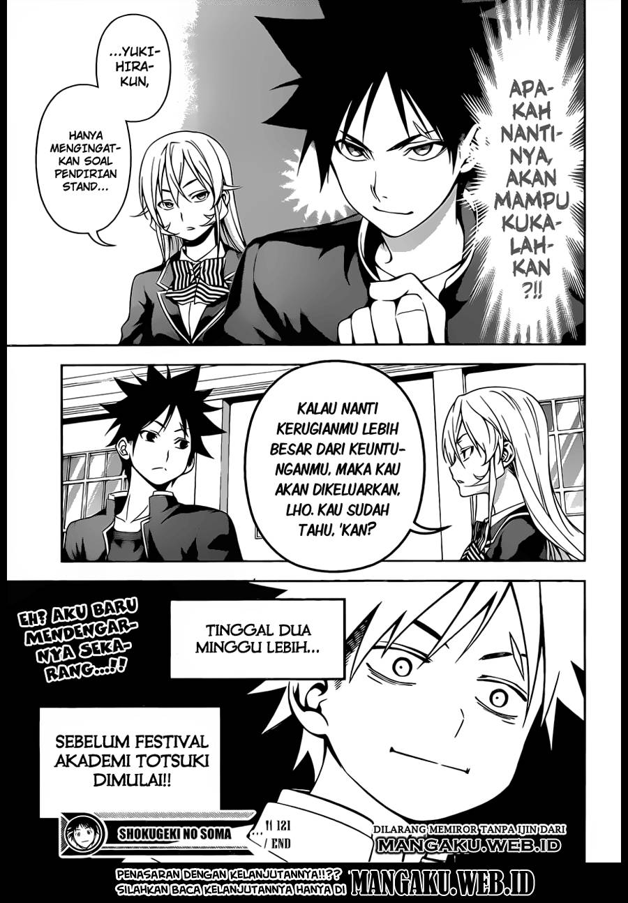 Baca Shokugeki no Souma Etoile - Chapter 121 halaman 21