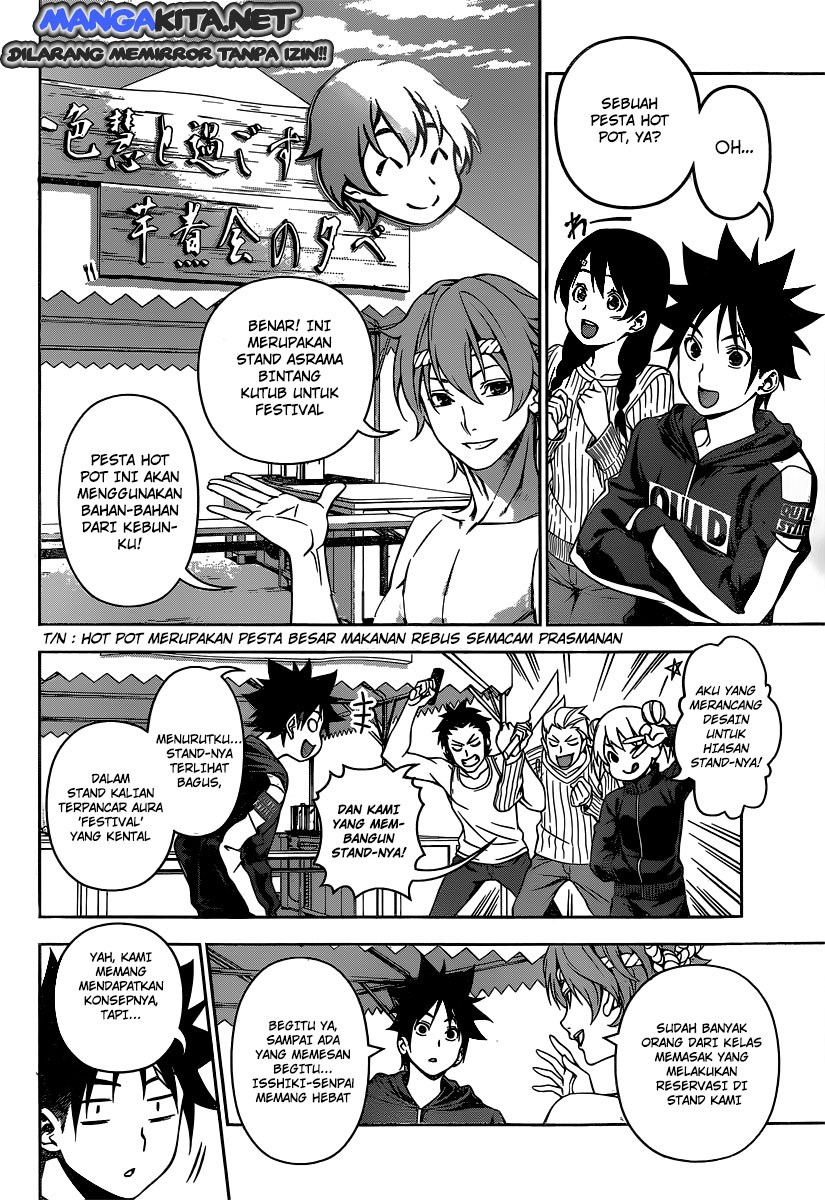 Baca Shokugeki no Souma Etoile - Chapter 123 halaman 3