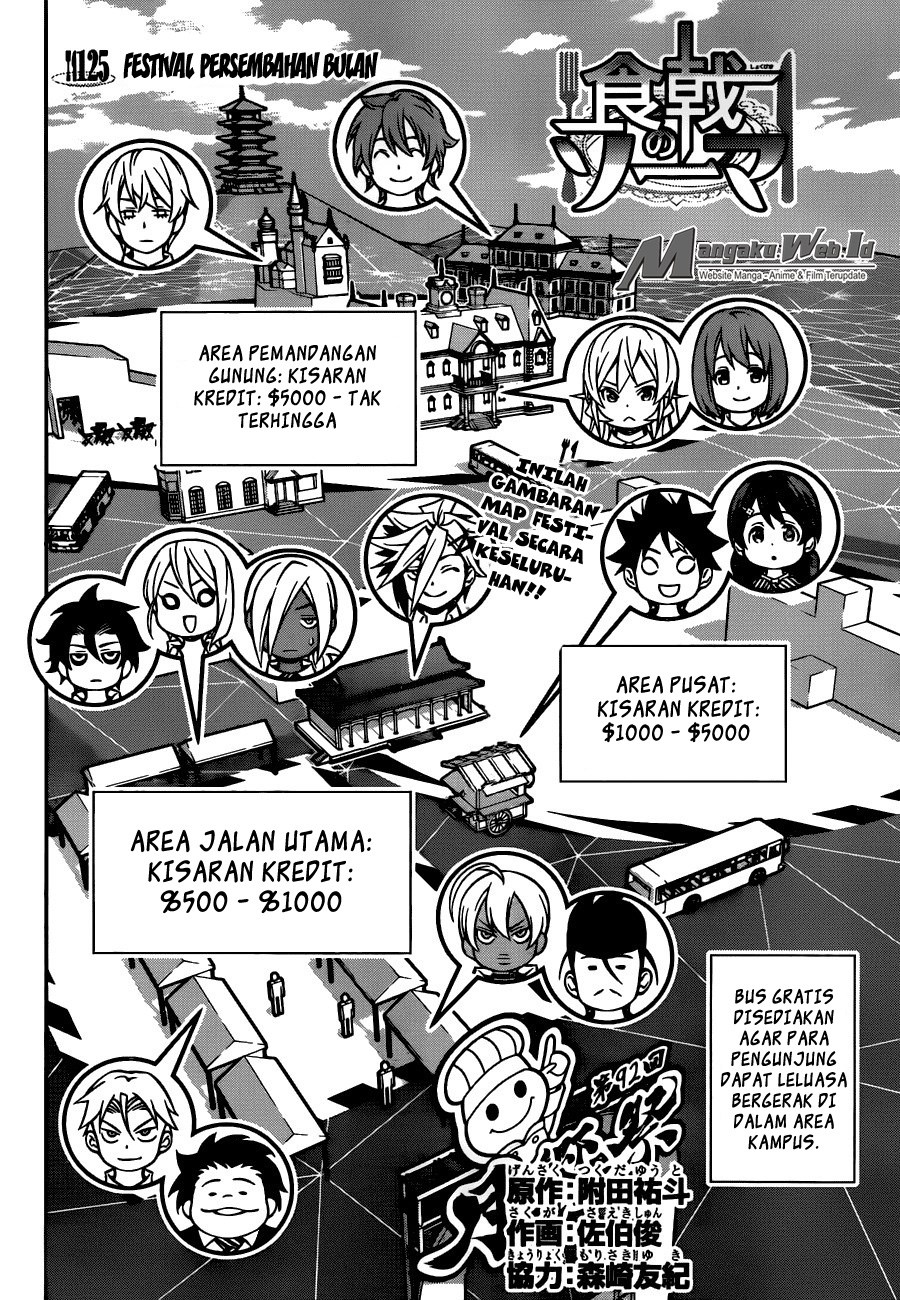 Baca Shokugeki no Souma Etoile - Chapter 125 halaman 3