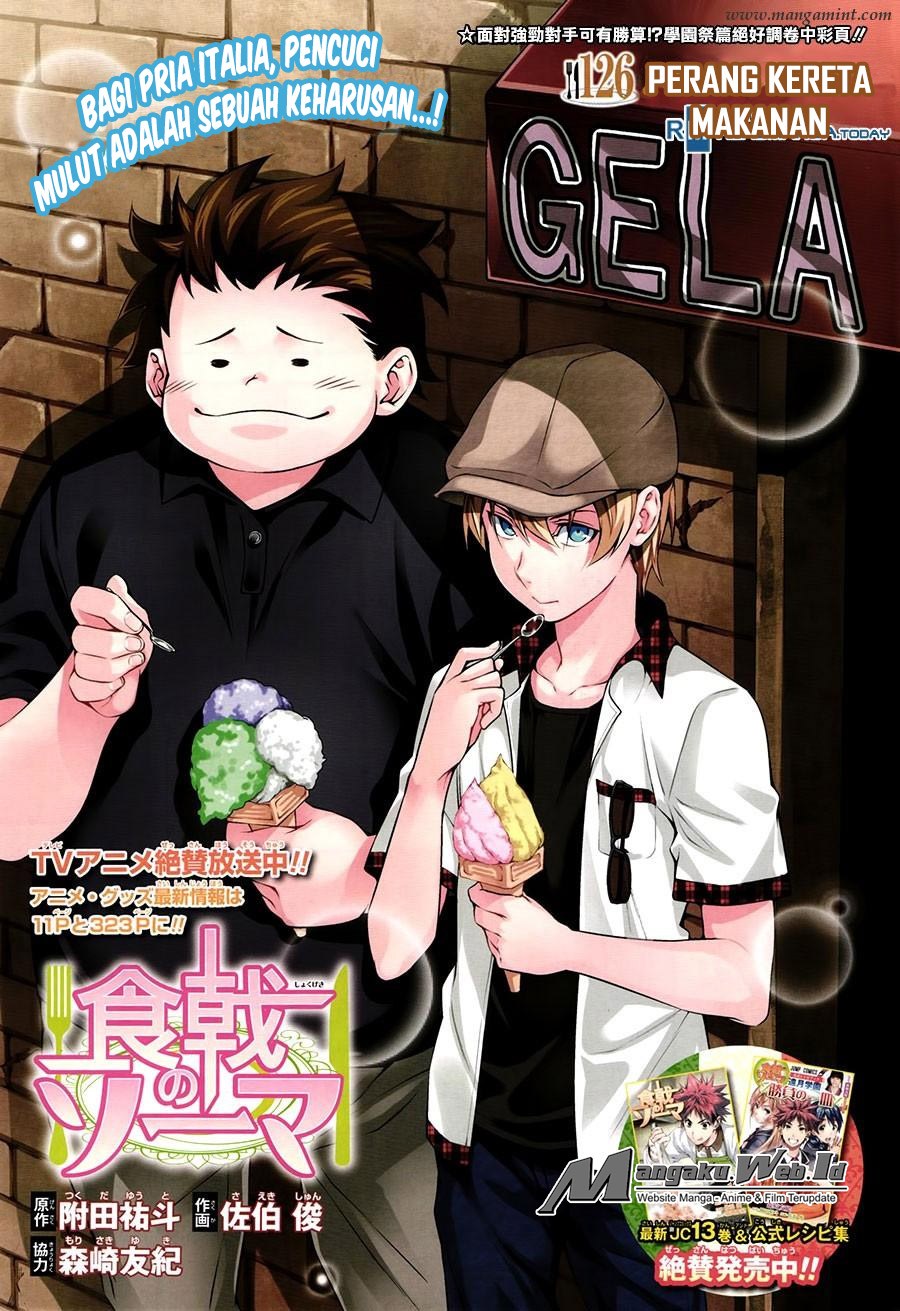 Baca Shokugeki no Souma Etoile - Chapter 126 halaman 1