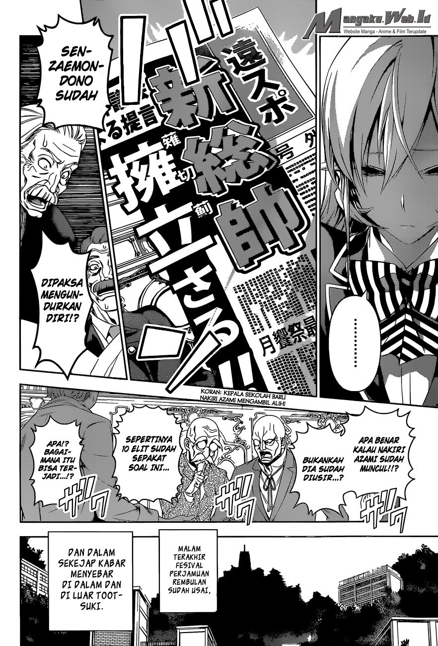 Baca Shokugeki no Souma Etoile - Chapter 135 halaman 2