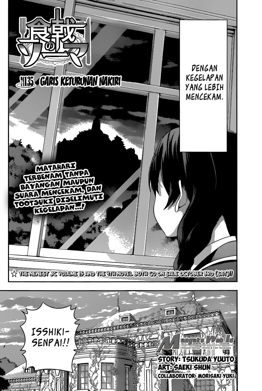 Baca Shokugeki no Souma Etoile - Chapter 135 halaman 4