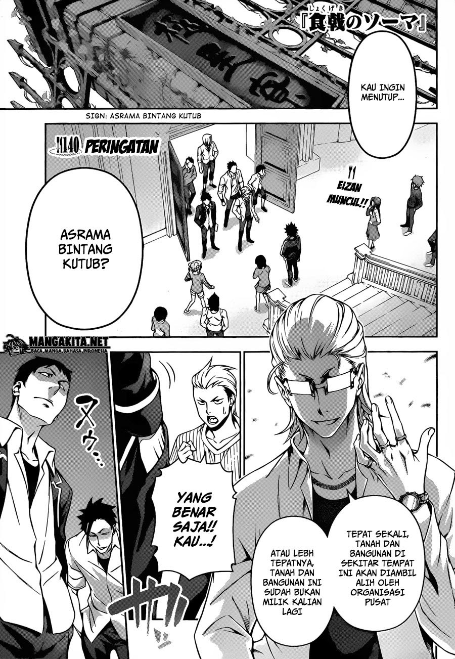 Baca Shokugeki no Souma Etoile - Chapter 140 halaman 2