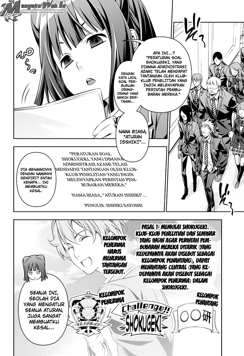 Baca Shokugeki no Souma Etoile - Chapter 152 halaman 5