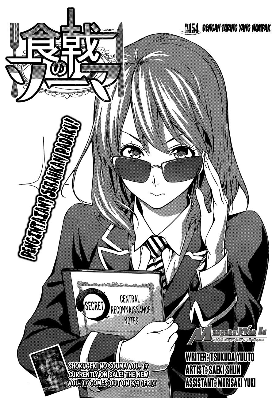 Baca Shokugeki no Souma Etoile - Chapter 154 halaman 3