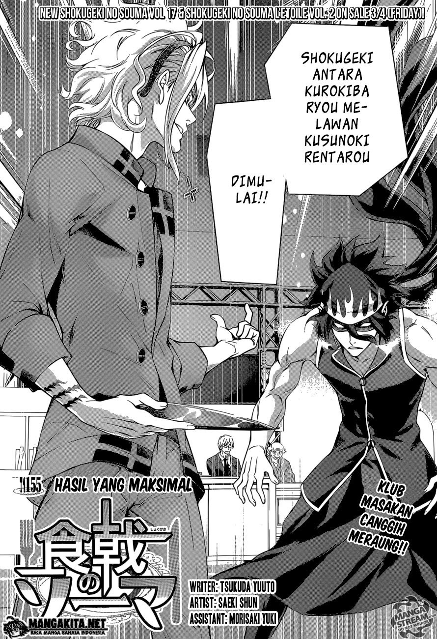 Baca Shokugeki no Souma Etoile - Chapter 155 halaman 2